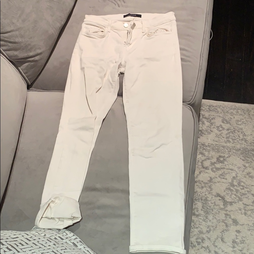 J Brand White Jeans